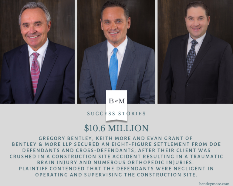 Bentley & More Attorneys Secure 10.6 Million Settlement