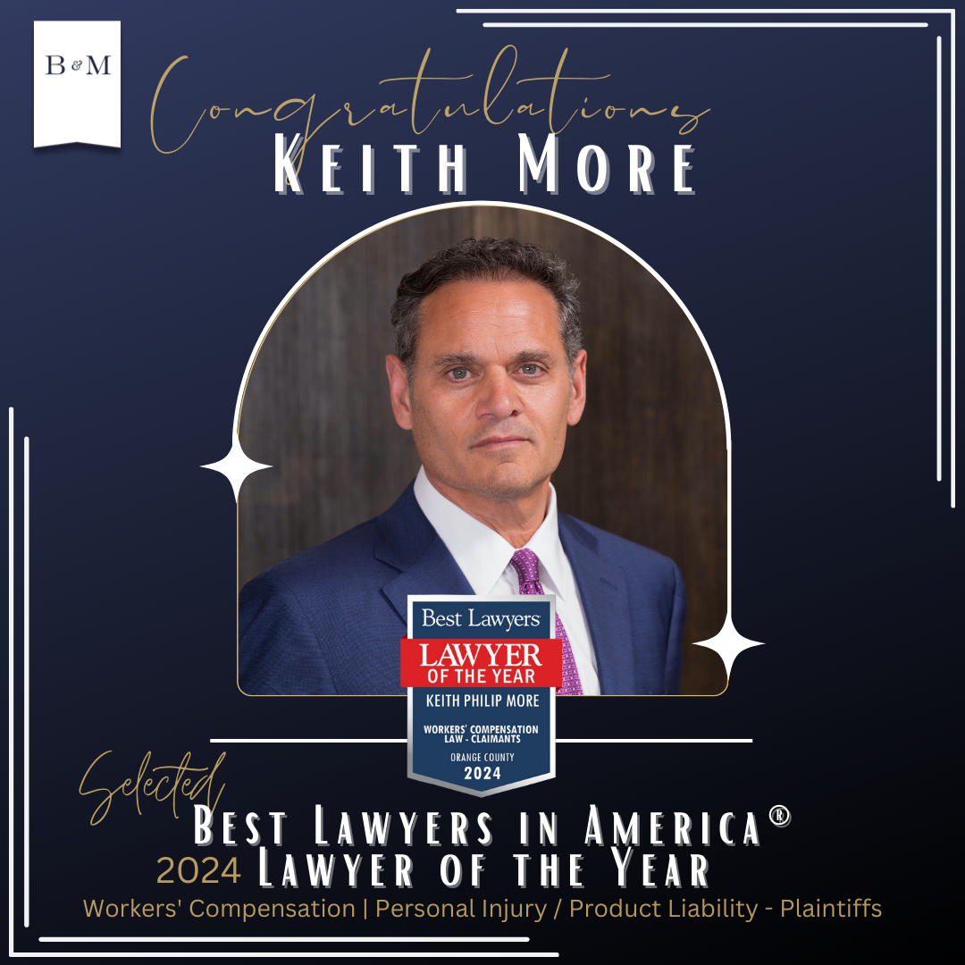 Keith More selected in the 2024 The Best Lawyers in America® Lawyer of
